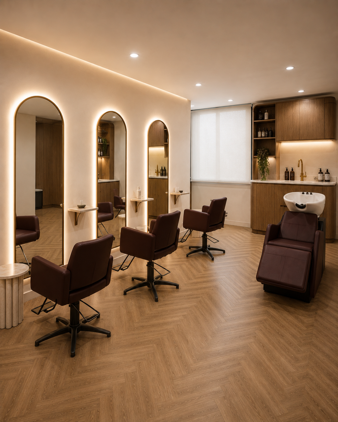 Deluxe Triple Hair Studio